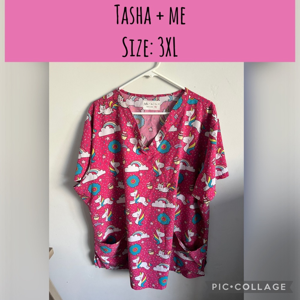 Pink Scrub Shirt
